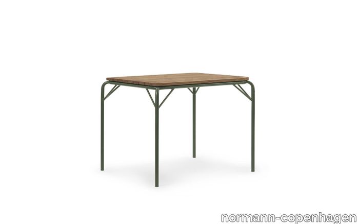 Vig Table 90 x 80 cm Robinia Grey