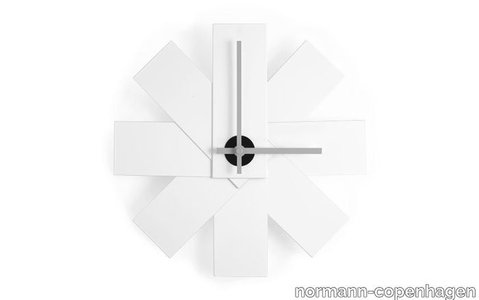 Watch Me Wall Clock White