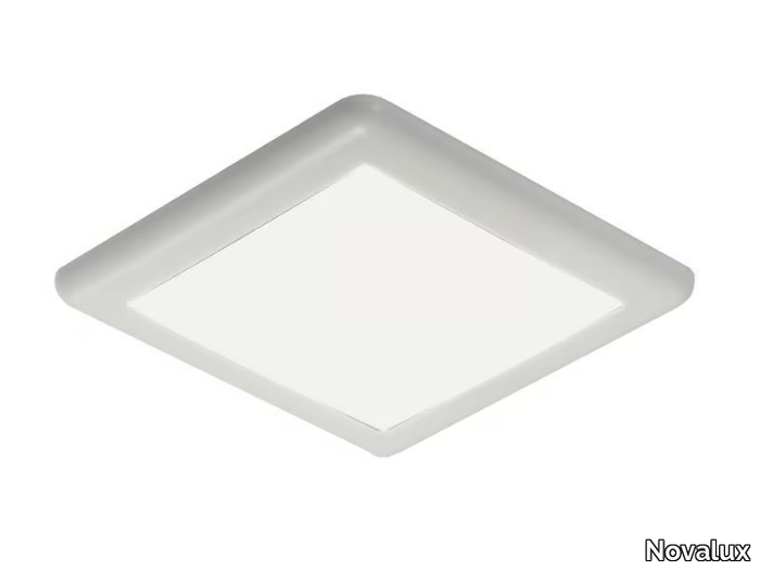 CREP - Square LED recessed polycarbonate spotlight _ Novalux