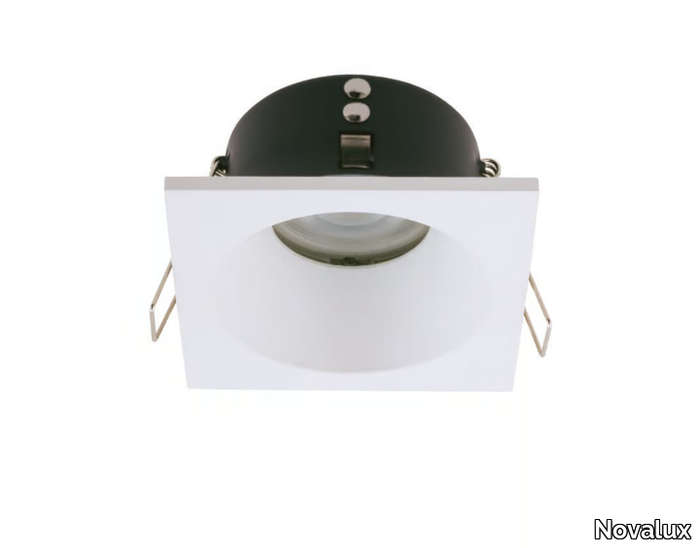 MIND - Square recessed powder coated aluminium spotlight _ Novalux