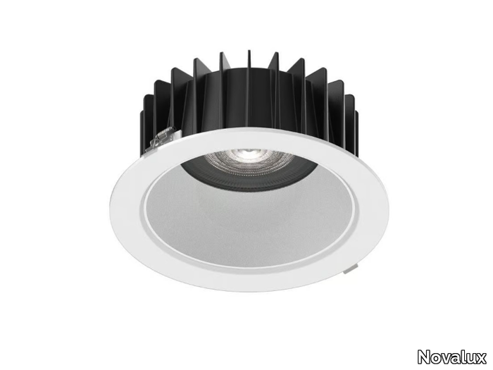 NIK - Round LED recessed aluminium spotlight _ Novalux