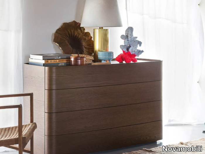 NORMAN - Oak chest of drawers _ Novamobili