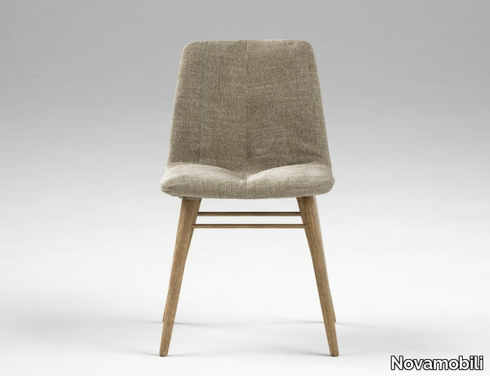 NATT - Upholstered chair with removable cover _ Novamobili