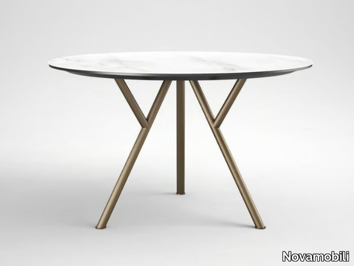 SUNNY - Round dining table _ Novamobili