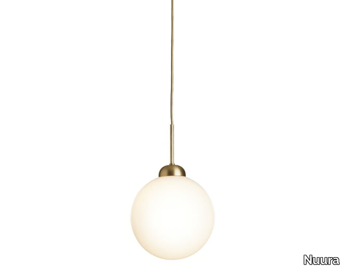 APIALES 1 LARGE - Blown glass pendant lamp _ Nuura