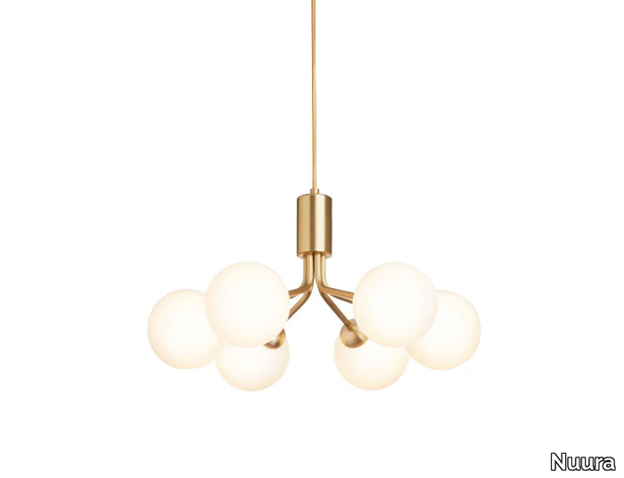 APIALES 6 OPAL - Glass pendant lamp _ Nuura