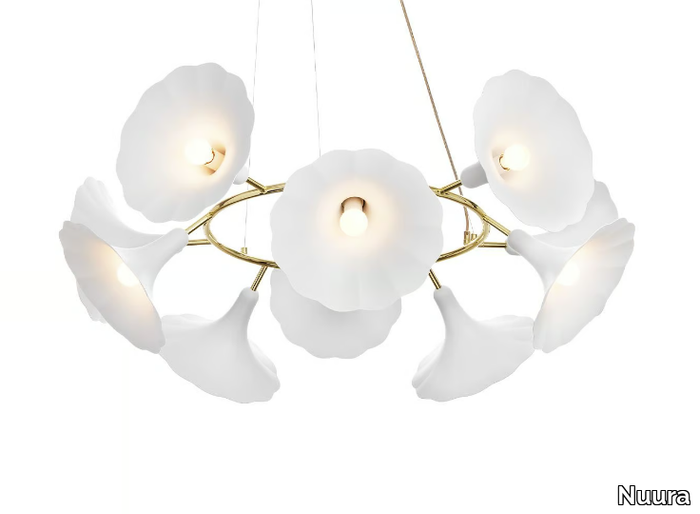 PETALII 10 - LED chandelier _ Nuura