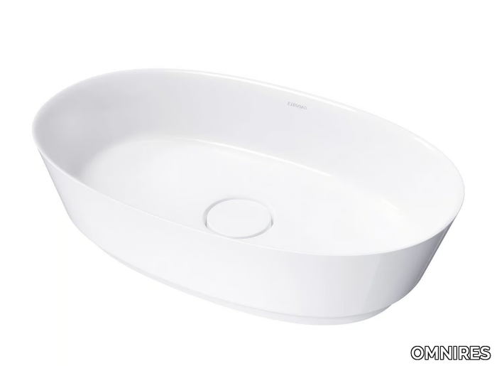 NEO M+ NEOUN - Countertop composite material washbasin _ OMNIRES