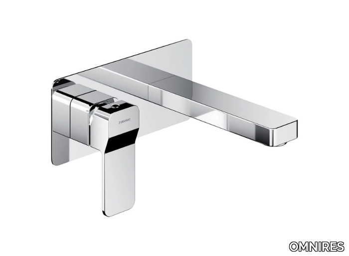 SLIDE SL7715 - Wall-mounted washbasin mixer _ OMNIRES