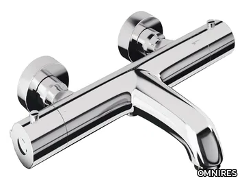 Y Y1236/N - Thermostatic wall-mounted bathtub mixer _ OMNIRES