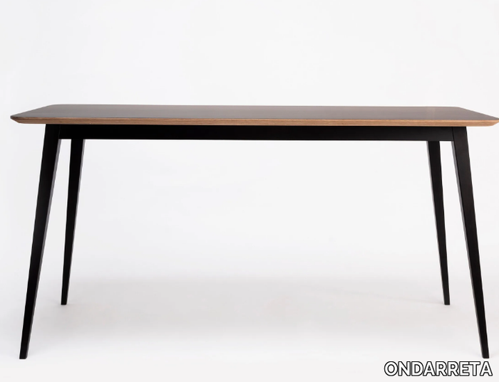 BOB - Rectangular beech high table _ ONDARRETA