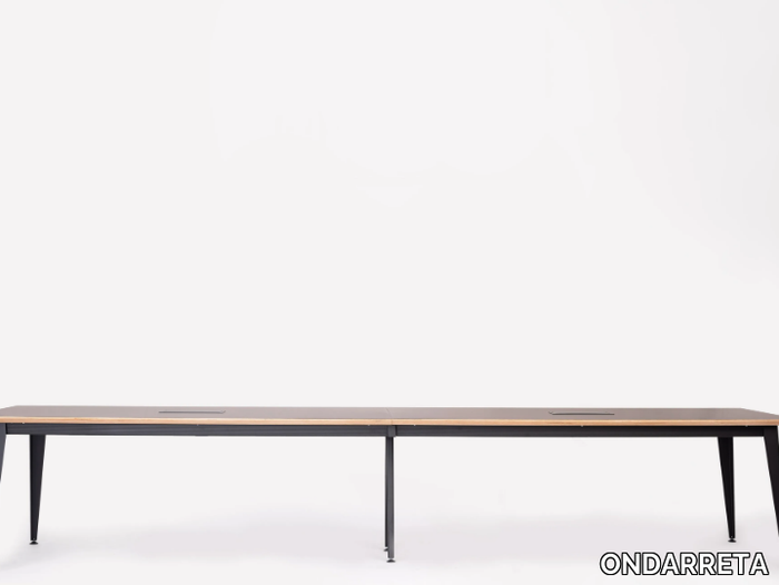 DON DOUBLE - Rectangular wooden table _ ONDARRETA