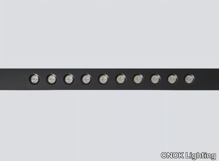 CLICK DOT 10 - Ceiling mounted linear lighting profile for LED modules _ ONOK Lighting