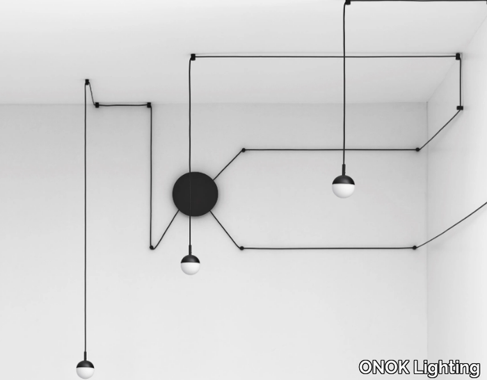 BALO SYSTEM - LED cable-mounted pendant lamp _ ONOK Lighting