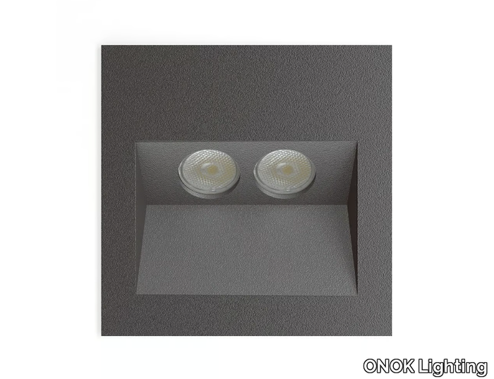 HAL 2 IP65 - LED wall-mounted outdoor steplight _ ONOK Lighting