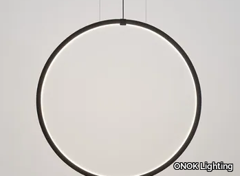 HOOP VERTICAL INTERIOR - LED pendant lamp _ ONOK Lighting