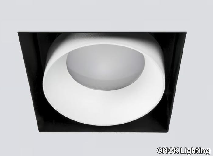 RINGO BOX FRAMELESS 2.1 - Recessed LED square spotlight _ ONOK Lighting