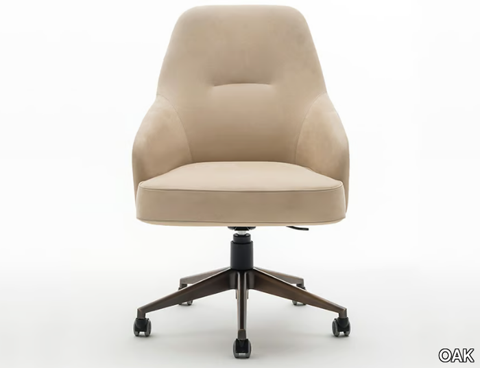 BOCCONI SC7011 - Height-adjustable fabric office chair _ OAK