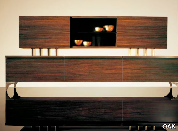 SC1001 - Wooden low cabinet _ OAK