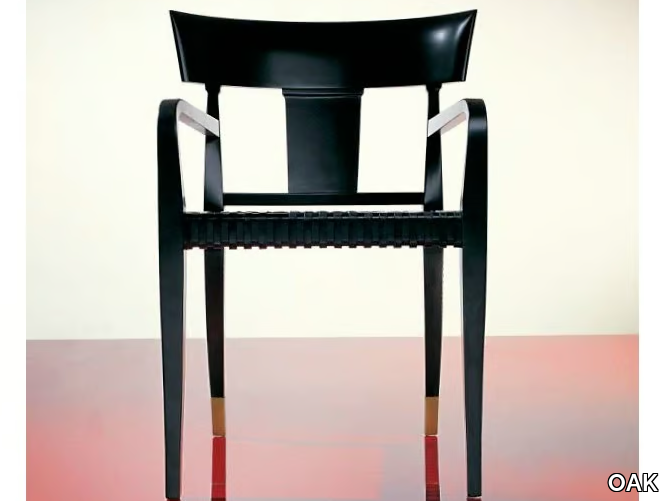 SC1020/A - Wooden chair with armrests _ OAK