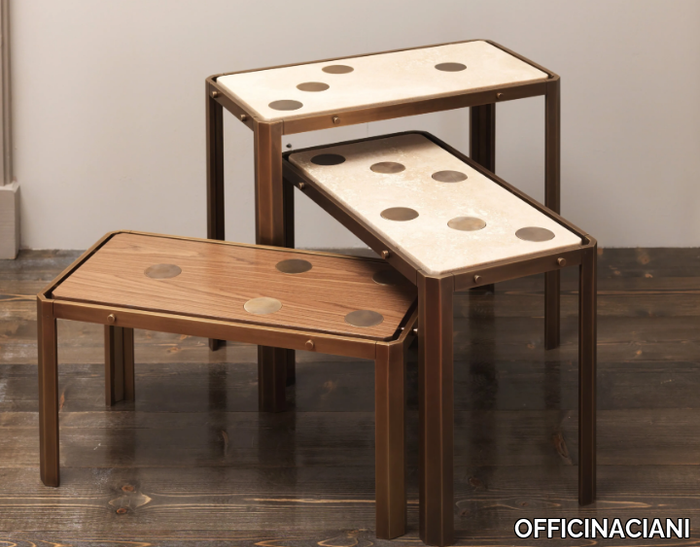 DOMINO - Rectangular coffee table _ OFFICINACIANI