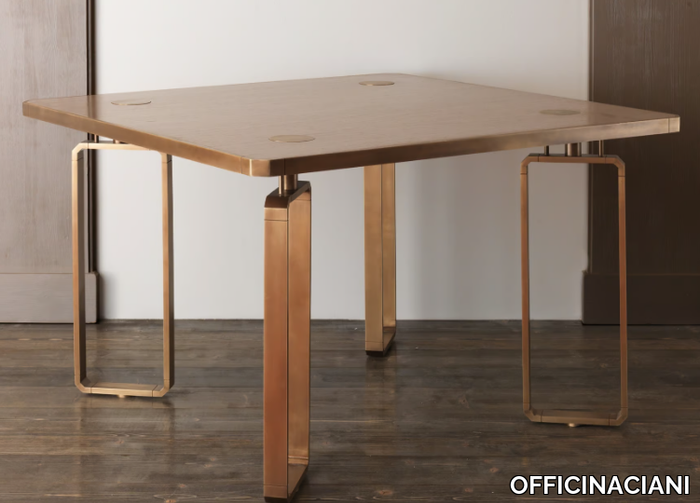 DOMINO - Square table _ OFFICINACIANI