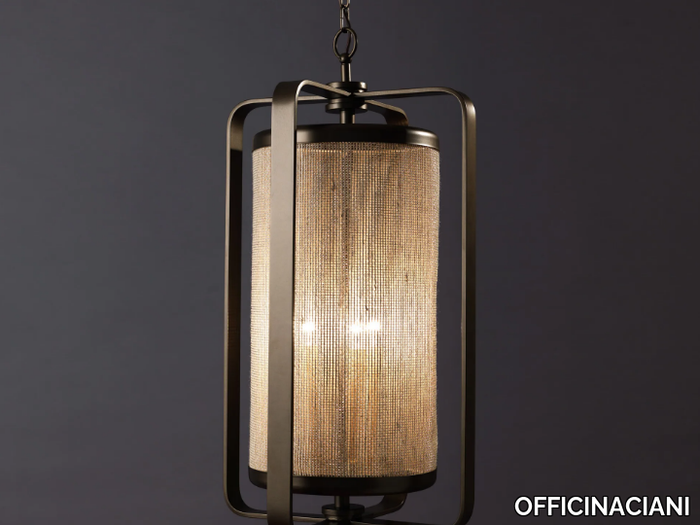 FASCE - Iron pendant lamp _ OFFICINACIANI