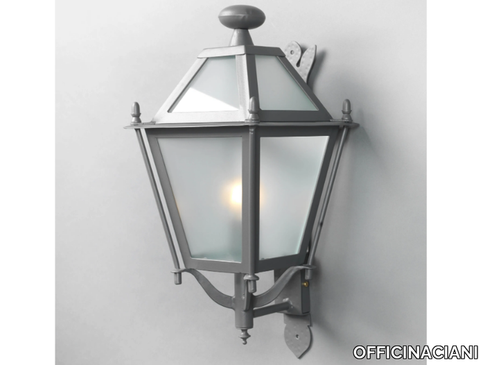 LUNGARNO - Iron outdoor wall lamp _ OFFICINACIANI