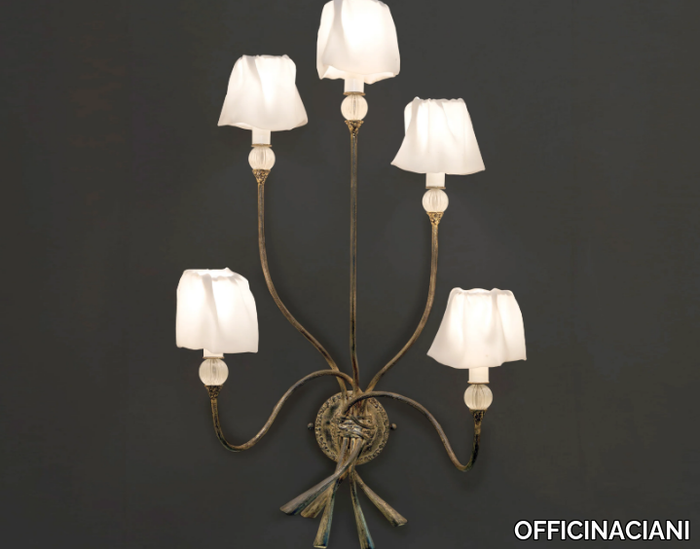 SOFT - Handmade wrought iron wall lamp _ OFFICINACIANI