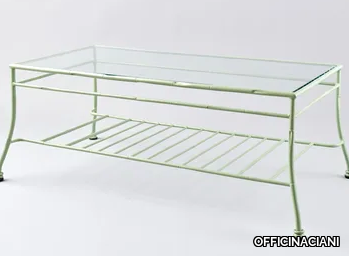 BAMBOO - Rectangular crystal garden side table _ OFFICINACIANI