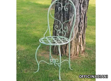 CAFFÈ - Stainless steel garden chair _ OFFICINACIANI