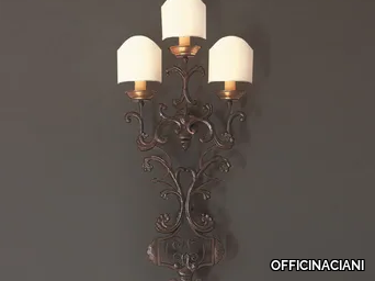 CORTINE - Handmade iron wall light _ OFFICINACIANI