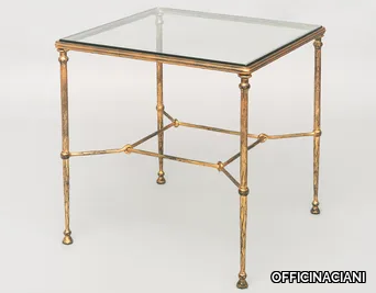 FOUR - Square high side table for living room _ OFFICINACIANI
