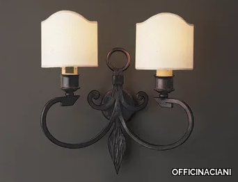 FRECCIA - Handmade wrought iron wall lamp _ OFFICINACIANI