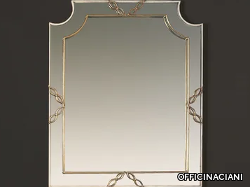 HF2006MI - Rectangular framed wall-mounted wrought iron mirror _ OFFICINACIANI