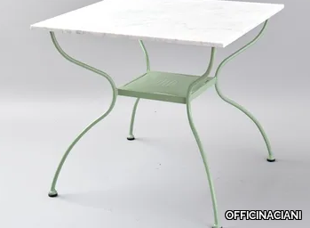 ROMBI - Square garden table _ OFFICINACIANI