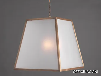 TRAPEZIO - Contemporary style metal pendant lamp _ OFFICINACIANI