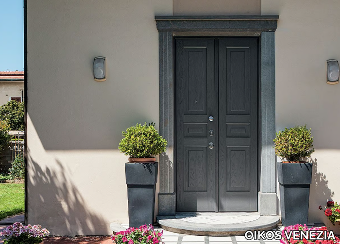 EVOLUTION - Armored door with visible hinges _ OIKOS VENEZIA