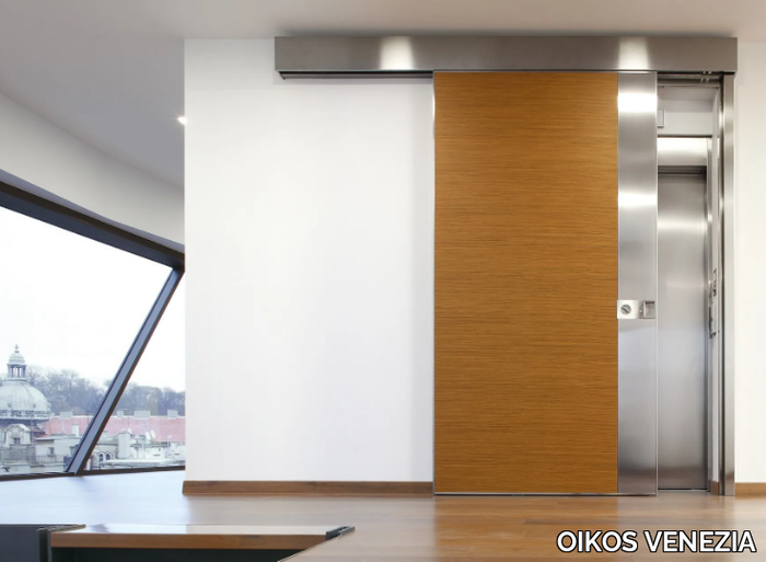 VELA - Sliding steel safety door _ OIKOS VENEZIA