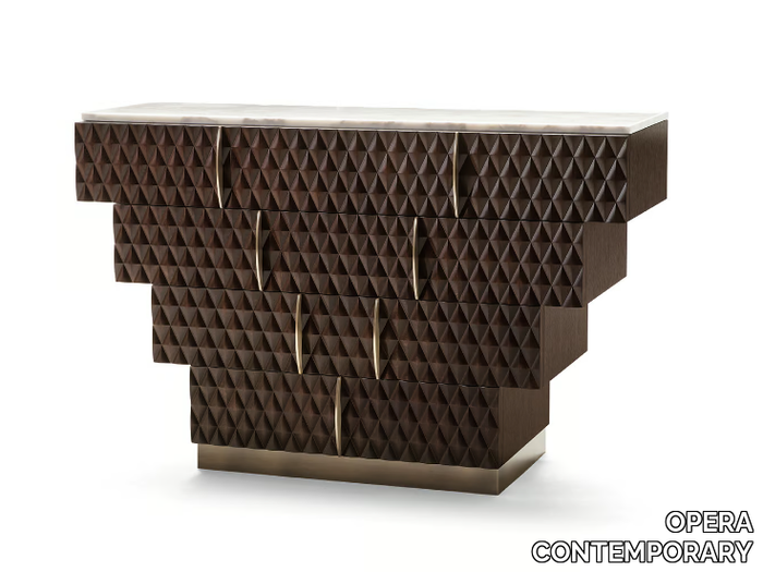 VICTOR - Wooden chest of drawers _ OPERA CONTEMPORARY