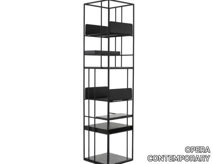 TAYLOR - Metal bookcase _ OPERA CONTEMPORARY