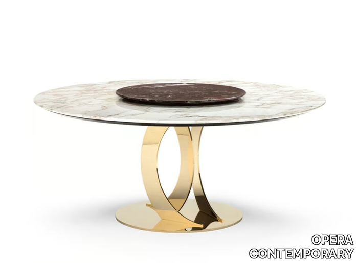 WENDY - Round dining table _ OPERA CONTEMPORARY