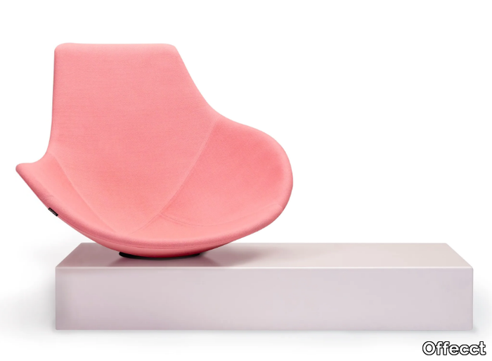 BABLED - Swivel fabric easy chair _ Offecct