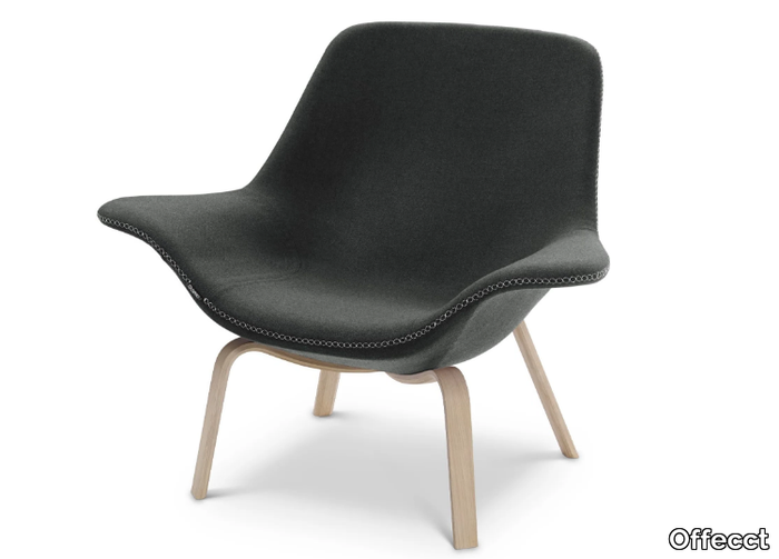 OYSTER WOOD LOW - Easy chair _ Offecct