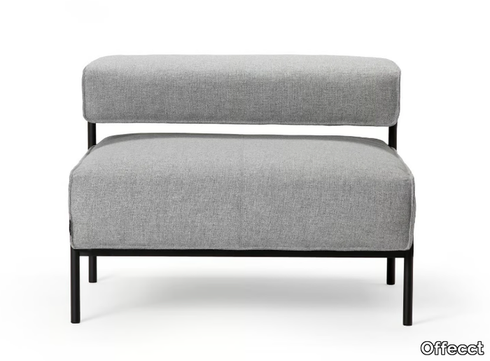 LUCY - Sectional fabric armchair _ Offecct