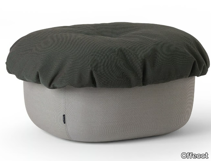 SOUFFLÈ - Upholstered fabric pouf _ Offecct