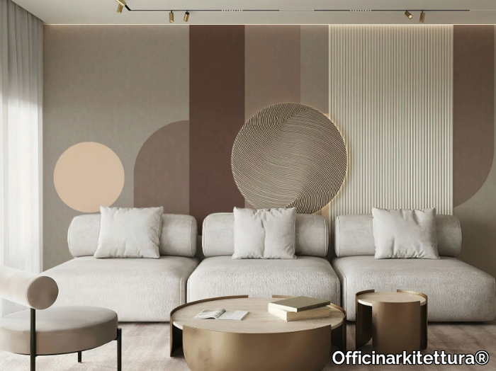 COMPOSITION BEIGE - Wall tiles / wallpaper _ Officinarkitettura®