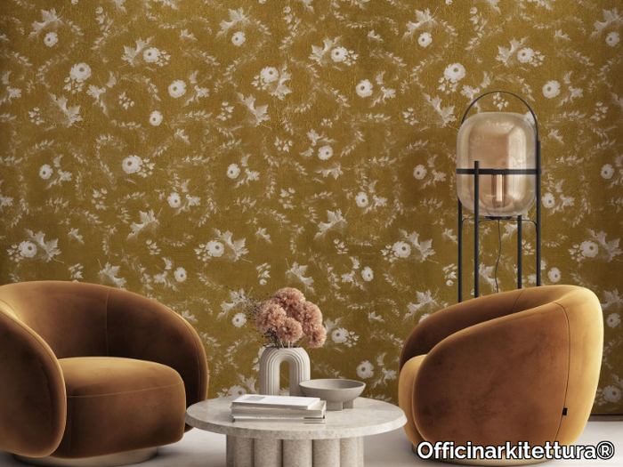 ORO NEL VENTO - Wallpaper / wall tiles _ Officinarkitettura®