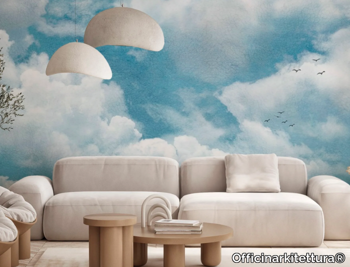 PAINTING CLOUDS - Wall tiles / wallpaper _ Officinarkitettura®