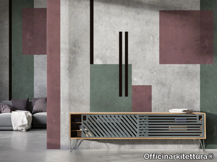 PINK AND GREEN - Wall tiles / wallpaper _ Officinarkitettura®